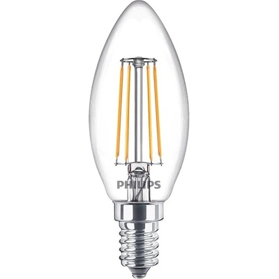 Philips CorePro zzz LEDCandle ND 4.3-40W E14 840 B35 CL G LED žárovka 4,3W 470lm