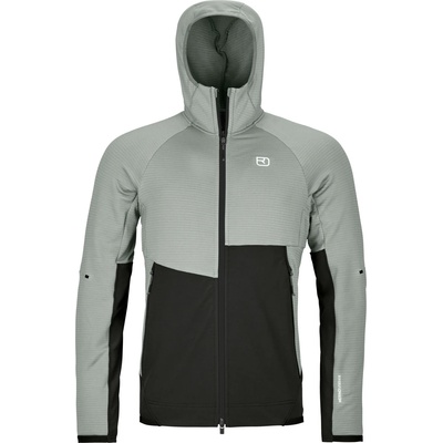 Ortovox Мъжко поларено яке Ortovox Fleece Rib Hoody Fleece jacket - Green Sage (005-5251-0511)