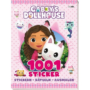 Gabby's Dollhouse: 1001 Sticker: Stickern - Rätseln - Ausmalen | Panini (ISBN: 9783833245398)