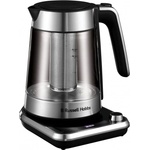 Russell Hobbs Електрическа кана Russell Hobbs Attentiv 26200-70, 3000W, 1.7 l, Инфузер, Температурен контрол, Таймер, Инокс/черен (9RH2620070) - technomall Електрически кани