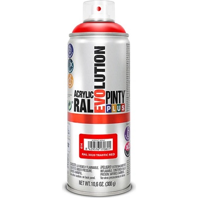 Pinty plus Evolution akrylový sprej RAL 7016 šedá antracit mat 400ml