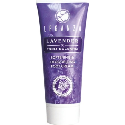Leganza změkčujíci deo krém na nohy s Levandule 75 ml.