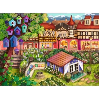 RAVENSBURGER Trhové mestečko 500 dielov