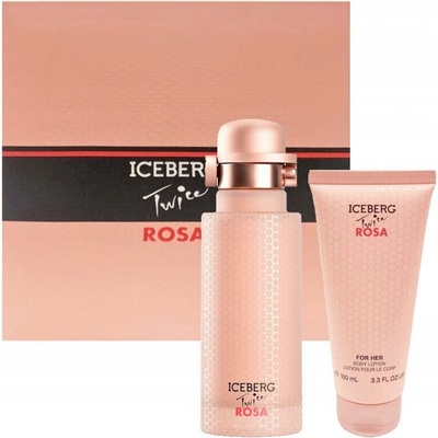 Iceberg Twice Rosa EDT 125 ml + tělové mléko 100 ml dárková sada