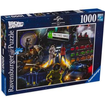Ravensburger Пъзел Ravensburger от 1000 части - Завръщане в бъдещето (17451)
