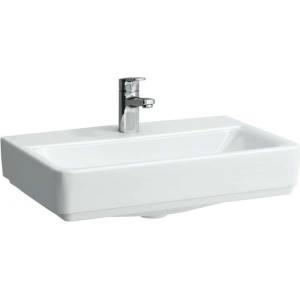 Laufen Pro S - Умивалник „Compact, 55x38 см, с 1 отвор за смесител, без преливник, бял H8179580001561 (H8179580001561)