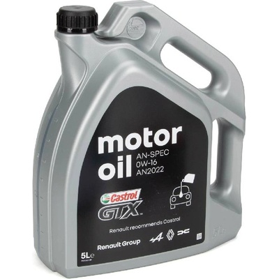 Castrol GTX AN-Spec AN2022 0W-16 5 l