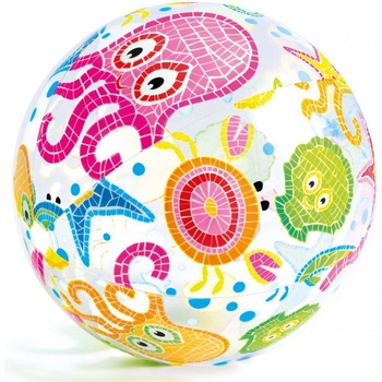 Intex Nafukovací plážový míč s potiskem 61cm