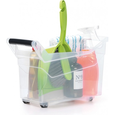Prosperplast Úložný box úzký s madlem systémový NUK 48 x 18 x 26 cmNUK4L