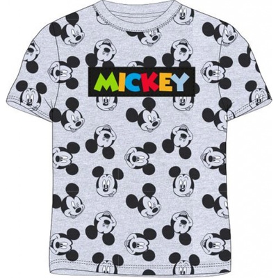 Mickey Mouse licence chlapecké tričko 5202A083NI šedý melír