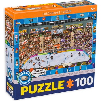 EUROGRAPHICS Пъзел-загадка Eurographics от 100 части - Хокей (61000475)