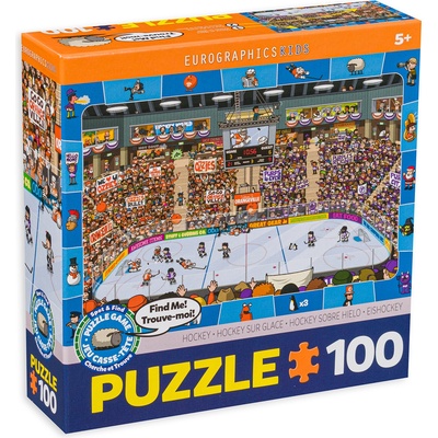EUROGRAPHICS Пъзел-загадка Eurographics от 100 части - Хокей (61000475)