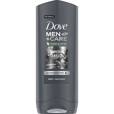Dove Men+ Care Charcoal Clay sprchový gél 400 ml