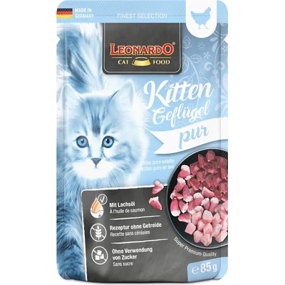 Leonardo Kitten drůbeží 85 g