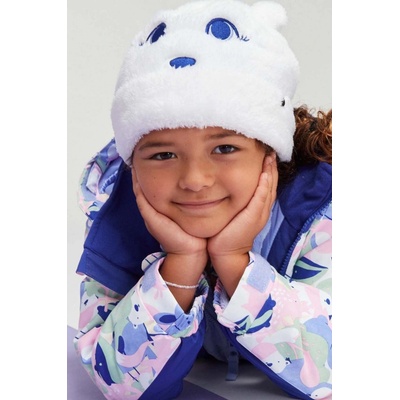 Roxy Dětska čepice MINI SNOWMOON HDWR bílá