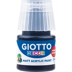 GIOTTO Decor АКРИЛНА боя Black 25 ml 1 бр (F538124)