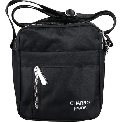 Malá dvouddílová Crossbody taška Charro no. 166 černá