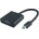 MicroConnect Active Mini DP - VGA Adaptor Mini DP M - VGA Female, Black Connect a VGA display to a Mini-DisplayPortŽ-equipped PC or MacŽ computer