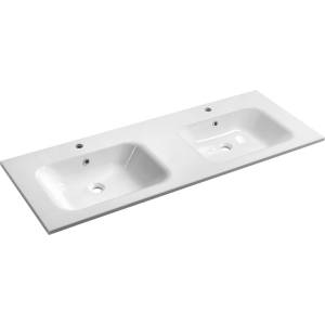 SAPHO Areca Double 141x51,5 cm white (AC141)