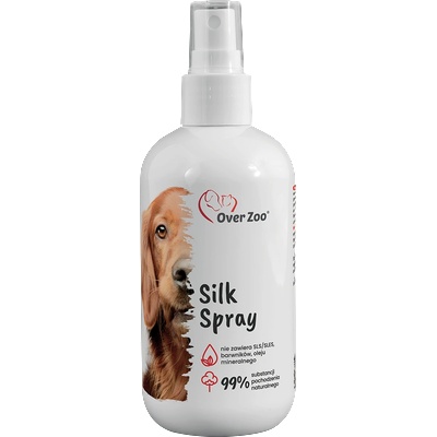 OVER ZOO Silk Spray - течност, улесняваща разресването на козината на кучетата 250 мл
