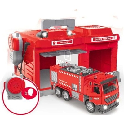 Alltoys Hasičský hrací set garáž