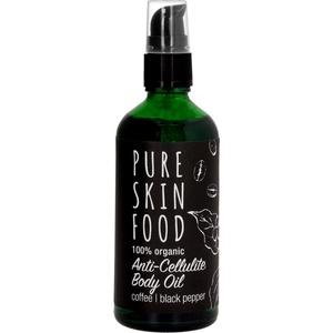 Pure Skin Food Organic Anti-Cellulite Body Oil Coffee - Black Pepper - 100 мл