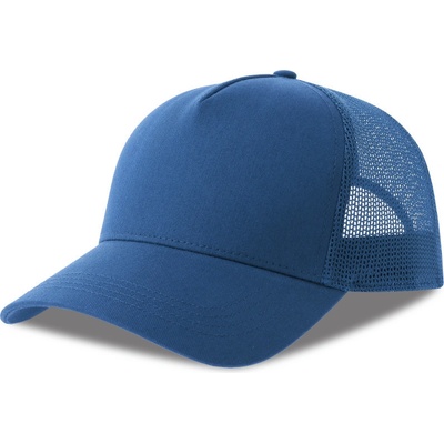 Atlantis Headwear Rapper Cotton-S 5 panelová Trucker COT330260p3499-royal/royal Modrá královská