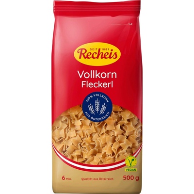 Recheis Celozrnné lehké těstoviny Quadratini 0,5 kg