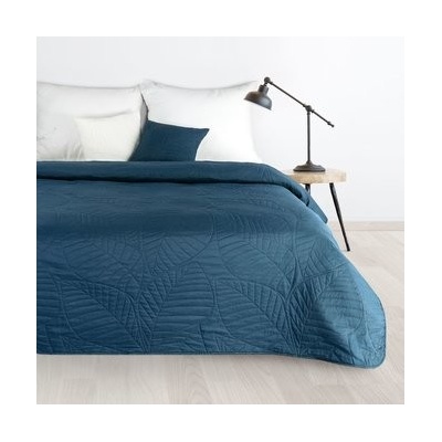 Eurofirany přehoz na postel BONI6 NÁMORNÍCKÝ MODRÝ 170 x 210 cm