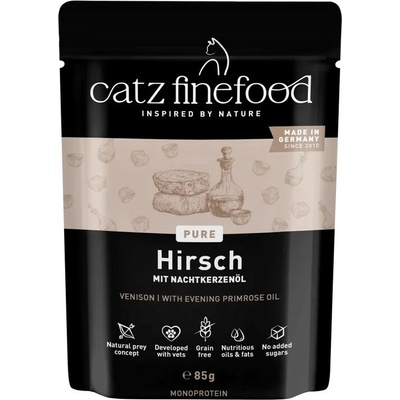 Catz Finefood Pure jelení maso 85 g