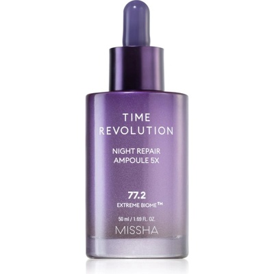 Missha Time Revolution Night Repair Ampoule интензивна нощна грижа с анти-бръчков ефект 50ml