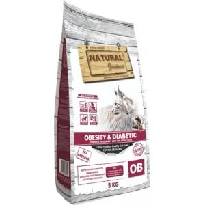 Natural Greatness VET Cat OBESITY DIABETIC е пълноценна хипоалергенна рецепта без зърнени храни, за котки с наднормено тегло, затлъстяване, диета с ниско съдържание на мазнини, намалява излишните килограми, 1, 5 кг, Ис