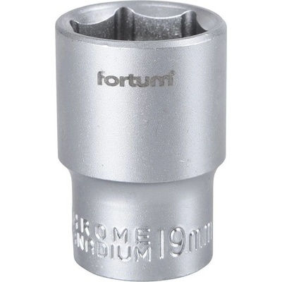 Hlavica nástrčná 1/2 19mm Fortum