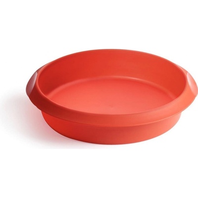 Lékué Klasická forma na tortu Round Cake 20 Cm červená