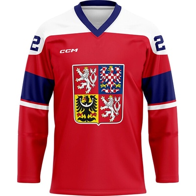 CCM Czech republic reprezentácie hokejový dres Ondřej Palát #18 red