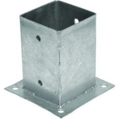 PATKA SLOUPKU 151X151X150MM TL. 1. 8MM ZN LEVIOR