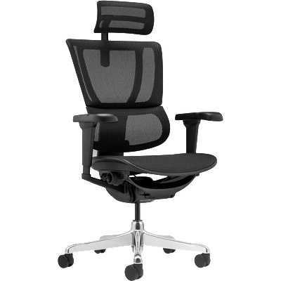 Ergohuman Ергономичен стол ergohuman ioo ultra - черна рамка - черен (3520676)