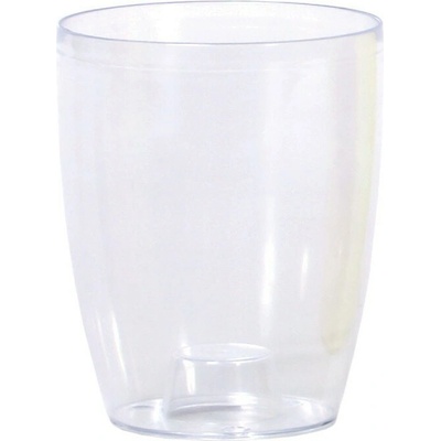 Prosperplast Plastový kvetináč na orchideu COUBIS ORCHID transparentný biely, 13 cm