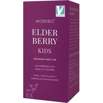 Nordbo Elderberry Kids 120 ml