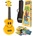 Mahalo U-SMILE Kit Yellow Сопрано укулеле (U-SMILE-YWK)