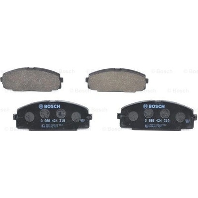 BOSCH Sada brzdových platničiek kotúčovej brzdy 0986424319