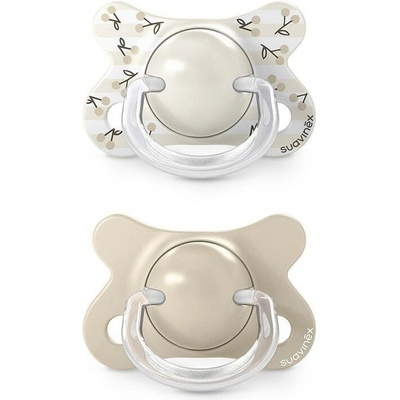 Suavinex dudlík SX Pro fyziologický Birdies 2 ks krémová – Zbozi.Blesk.cz