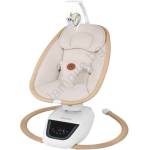 Lionelo - Детска люлка с мелодия OLIVIA Beige Natural + дистанционно управление (LN0363)