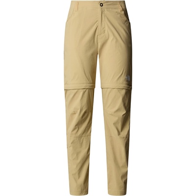 The North Face Дамски панталон със свалящи крачоли The North Face Women's Exploration Convertible Pants Walking trousers - Khaki Stone - размер 4 (110-1721-0224)
