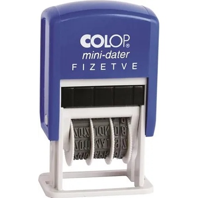 COLOP S 160/L FIZETVE печат с надпис BL 01111100 (01111100)