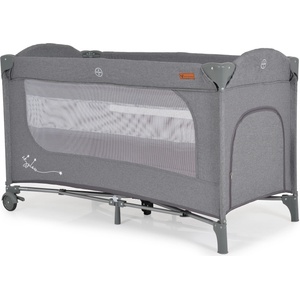 Cangaroo Бебешка кошара на две нива Cangaroo - Skyglow 2, сива (109385) - baby
