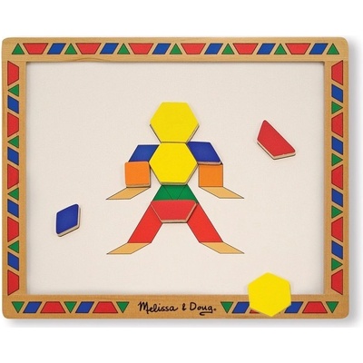 Melissa & Doug Geometrické tvary magnetické