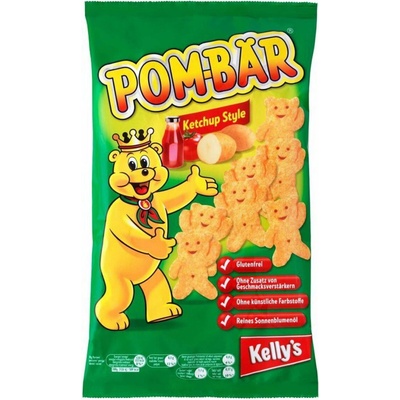 Kelly’s chrumakvý zemiakový snack v tvare Pom-Bär medvedíkov s kečupom 65g