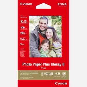 Canon Paper Plus Photo 2311B072, 100 бр. , 10x15 см, гланцирана, мастиленоструйна, бяла, фотохартия (2311B072)