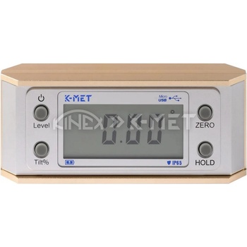 K-MET Дигитален ъгломер инклинометър k-met 5017-05-150 - 150 × 61 × 30 мм, 0, 05° (5017-05-150)